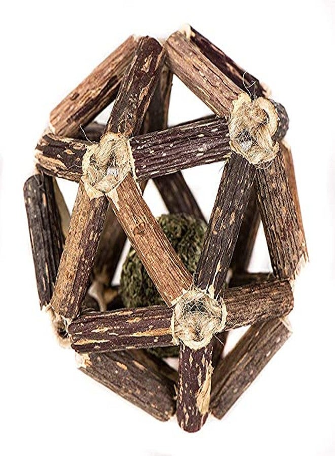 Pups&Pets كرة القطط من Pups&Pets، أعواد الكرمة، النعناع البري، كرة رائعة، لعبة عض للحيوانات الأليفة، العناية بالأسنان، كرة لياقة بدنية ممتعة. - Image 1